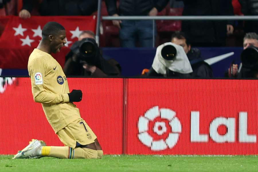 Ousmane Dembélé offre la victoire à un Barça sans panache contre un Atlético maladroit