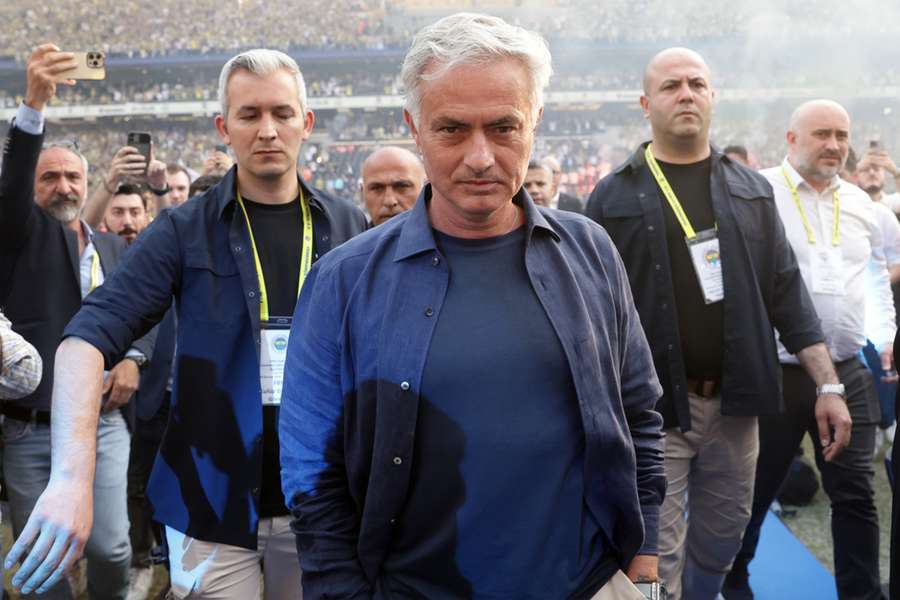 Mourinho was appointed coach of Fenerbahce last week