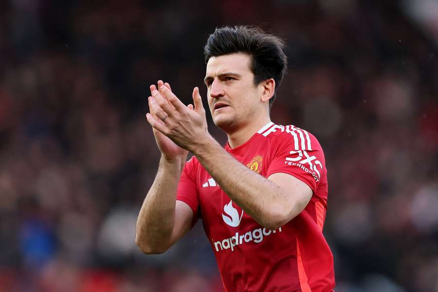 Manchester United de Harry Maguire não faz boa temporada