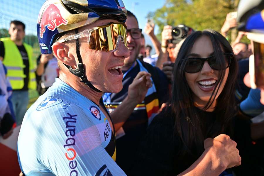 Jubel bei Evenepoel