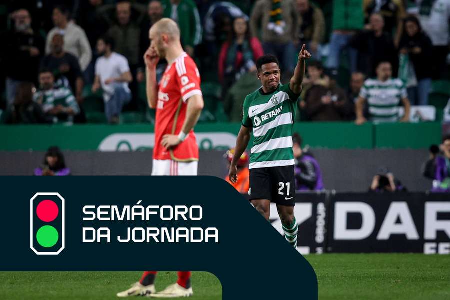 Geny Catamo bisou no dérbi lisboeta diante do Benfica