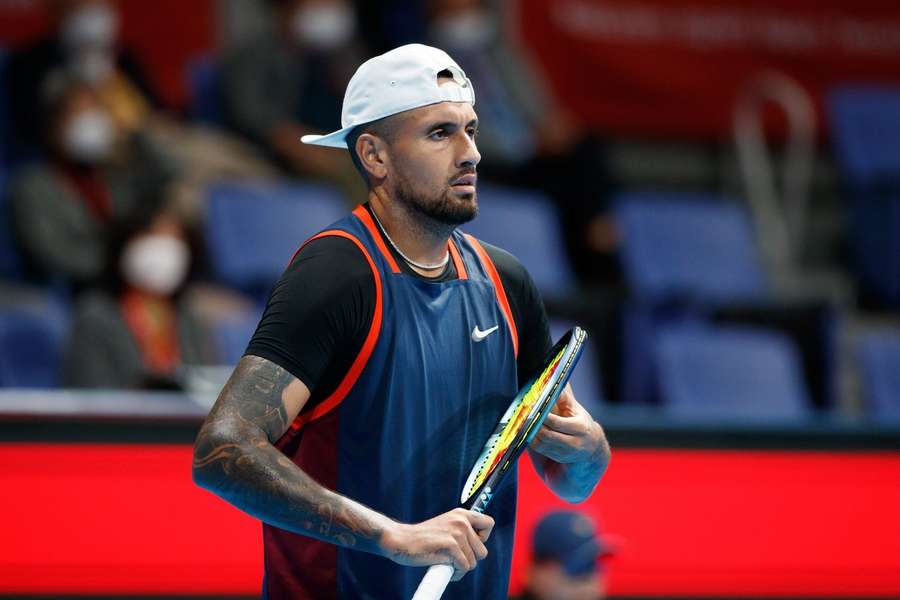Kyrgios é c onhecido por seus desabafos