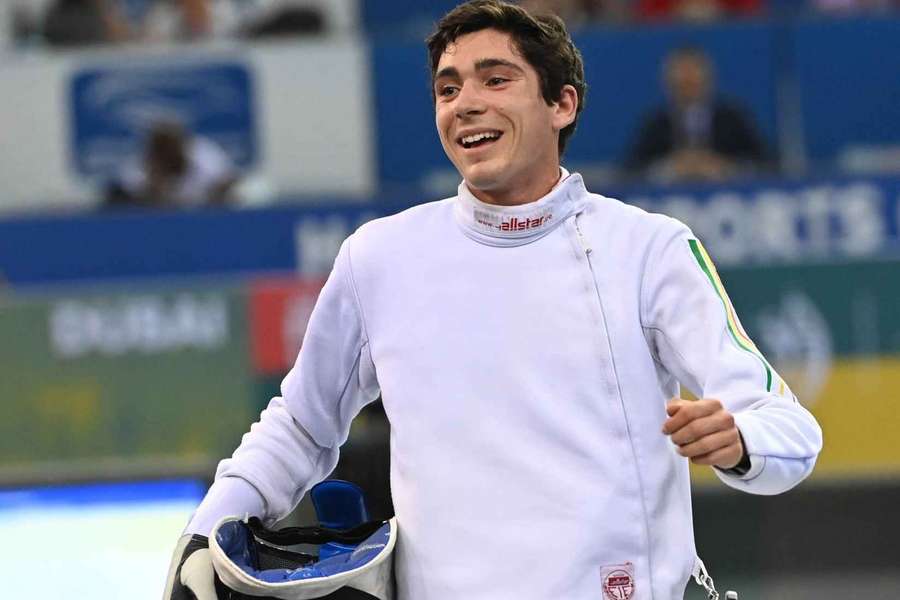 Miguel Frazão classificou-se em 16.º lugar na Taça do Mundo de espada de Astana Miguel Frazão classificou-se em 16.º lugar na Taça do Mundo de espada de Astana