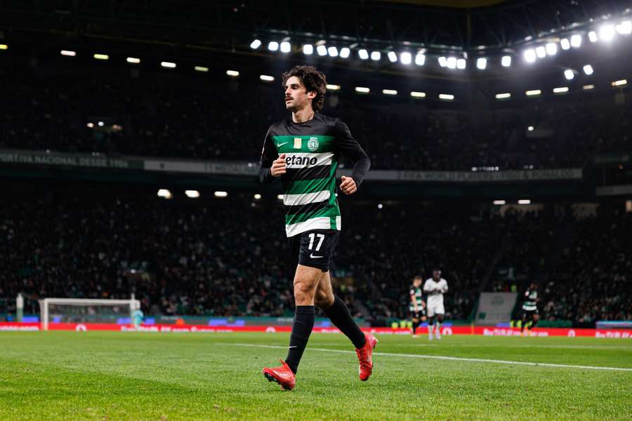 Francisco Trincão, extremo do Sporting