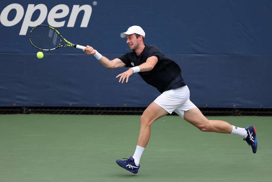 Van de Zandschulp op dag 2 van de US Open