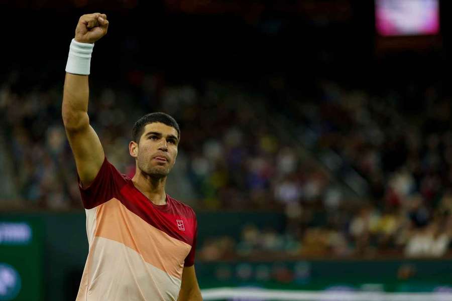 Alcaraz si v Indian Wells zahrá semifinále.