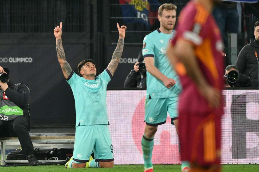 Castro esulta contro la Roma