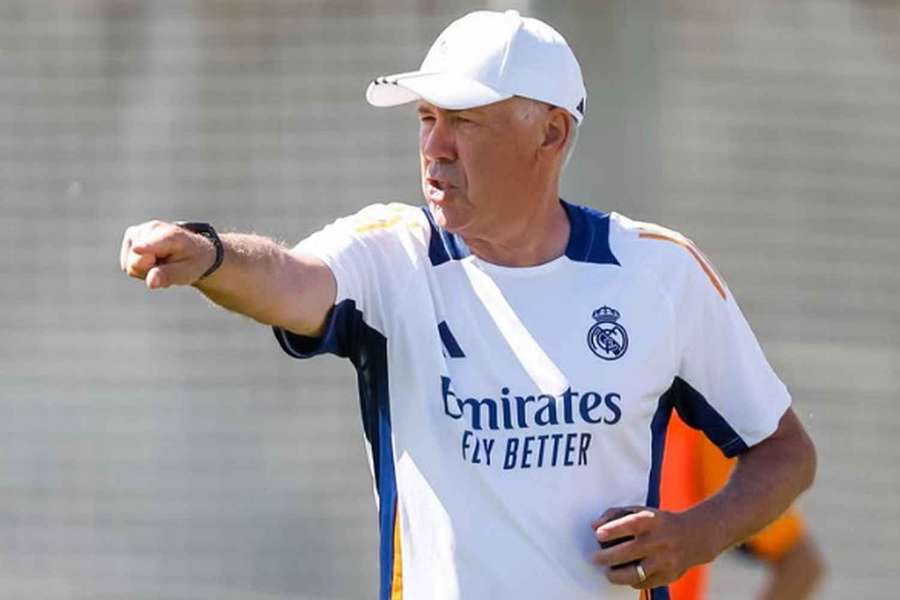 Trenér Realu Madrid Carlo Ancelotti