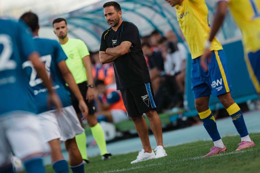 Vasco Matos, treinador do Estoril Vasco Matos, treinador do Estoril