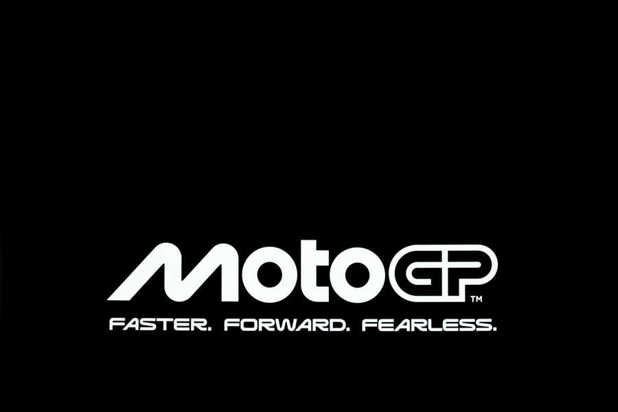 Le nouveau logo du MotoGP dévoilé le mois dernier à Barcelone.