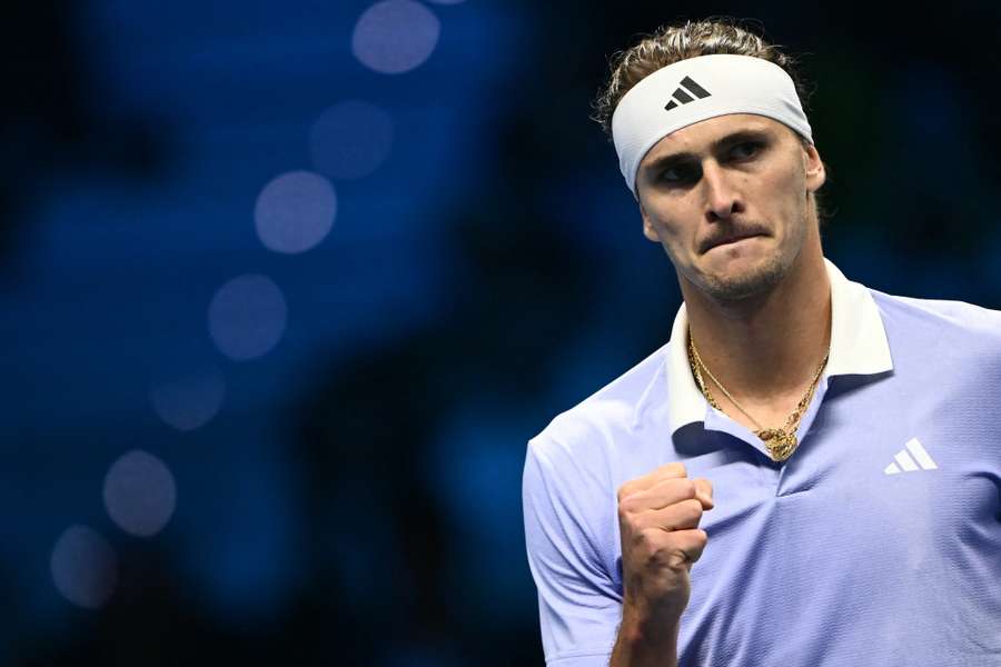 Alexander Zverev is de ATP Finals goed begonnen