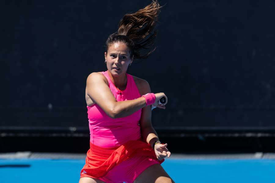 Kasatkina lives in Dubai but also trains in Spain