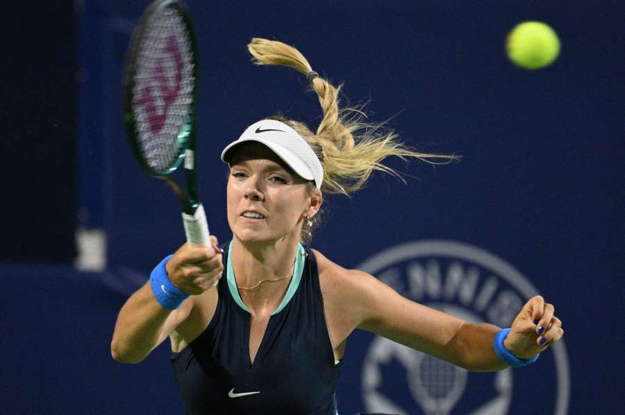 Katie Boulter is into the final four in Hong Kong