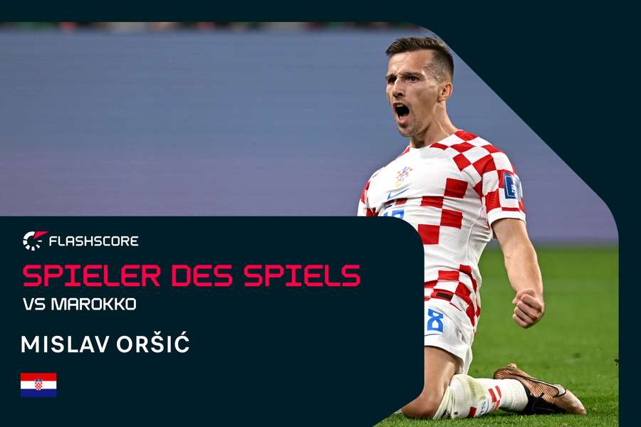 Oršić erzielte das entscheidende 2:1 und sorgte laufend für Unruhe