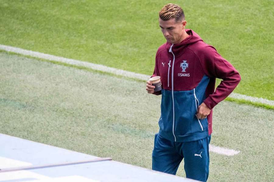 Cristiano Ronaldo abandonou estágio da seleção em Copenhaga Cristiano Ronaldo abandonou estágio da seleção em Copenhaga