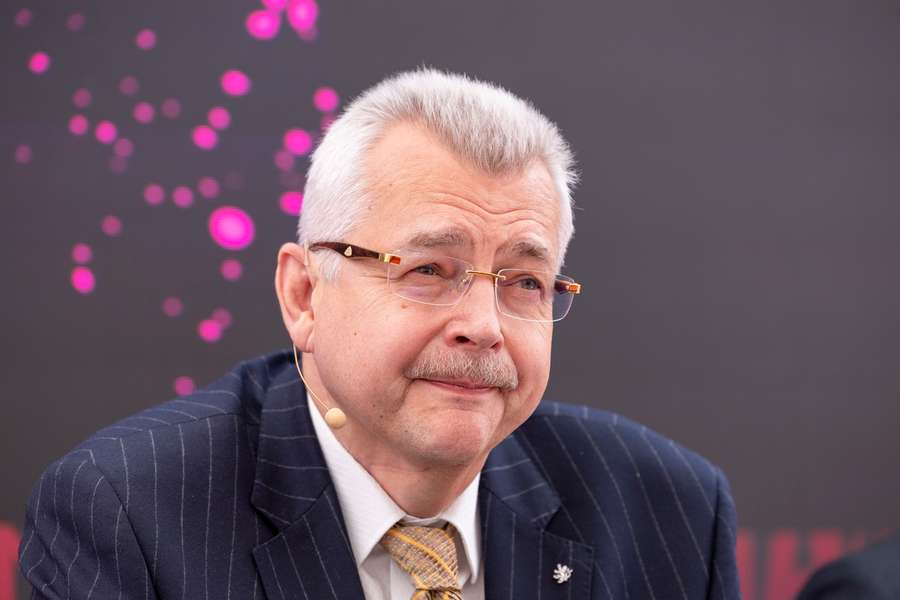 Jaroslav Tvrdík na tiskové konferenci. (archivní foto) Jaroslav Tvrdík na tiskové konferenci. (archivní foto)