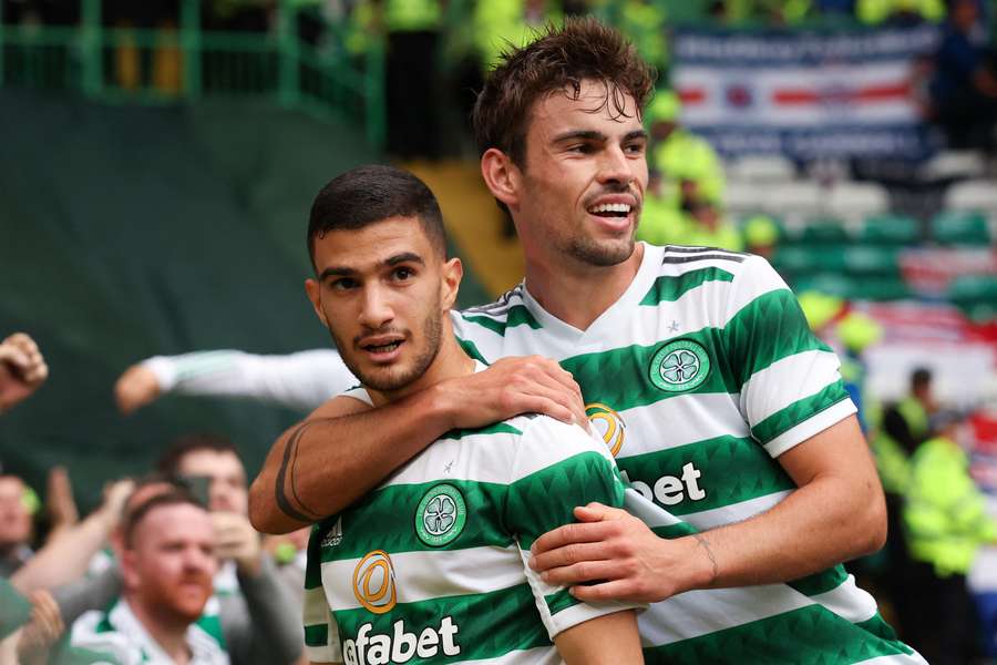 Celtic dominated Rangers in the derby