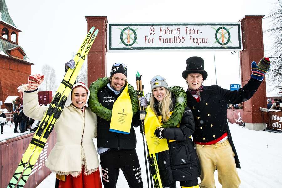 Kardin und Fluten feiern ihren Sieg beim Wasalauf