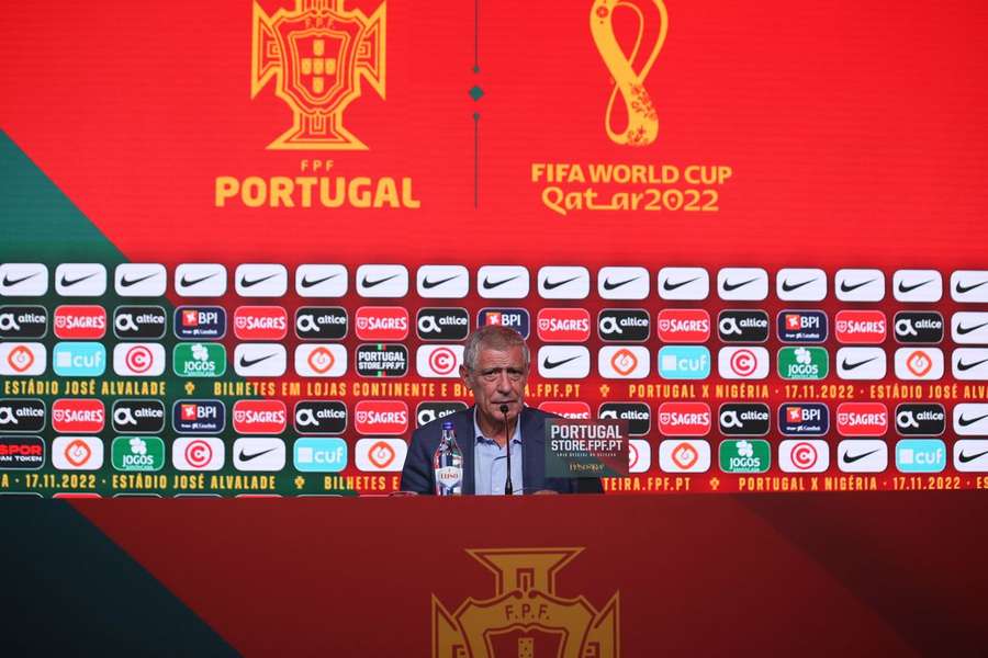 Fernando Santos optou por não incluir nenhum jogador do Sporting na lista de convocados para o Mundial-2022