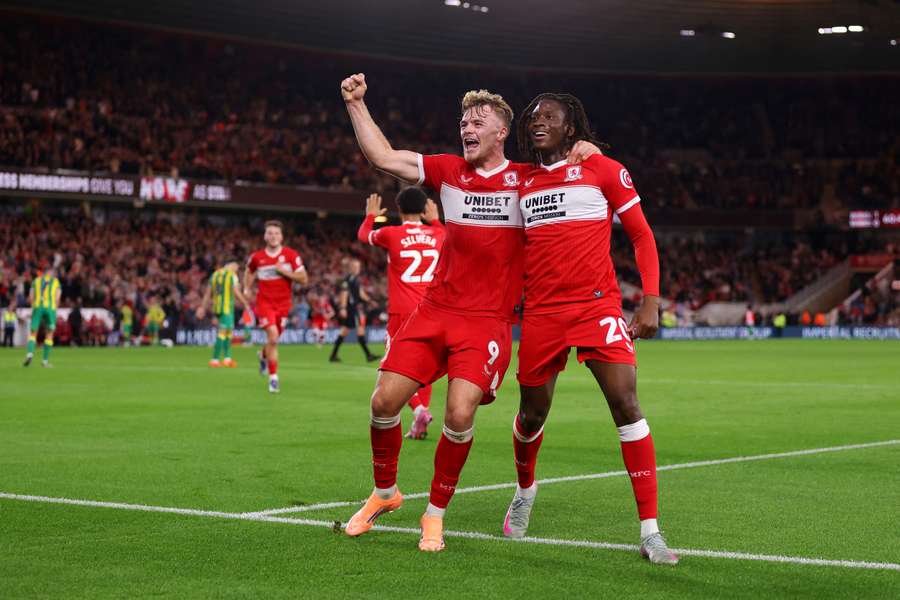 Middlesbrough are top of the Championship