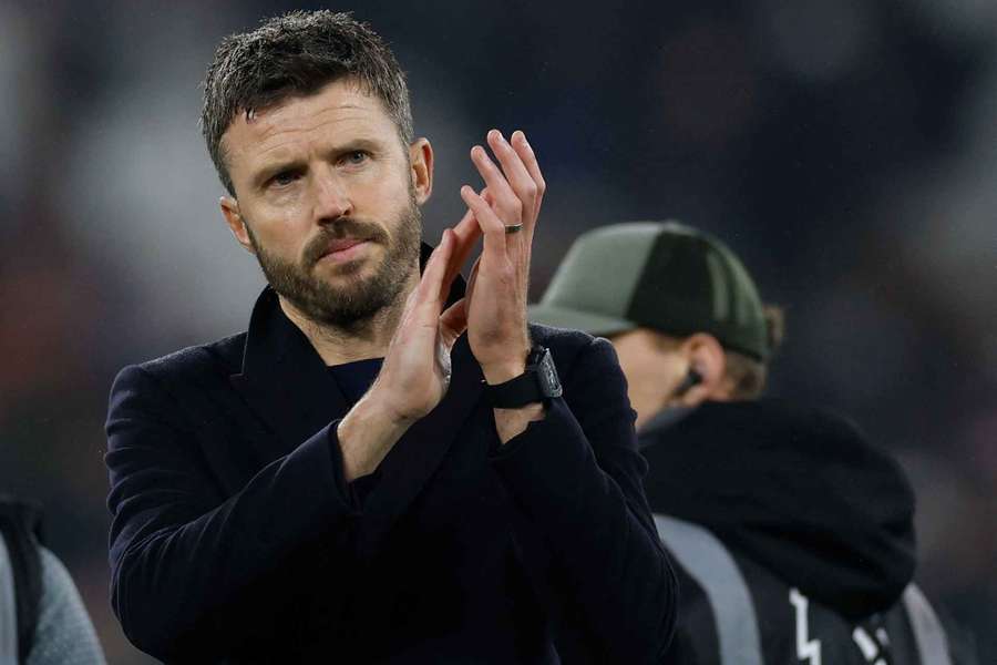 Michael Carrick, entrenador del Manchester United
