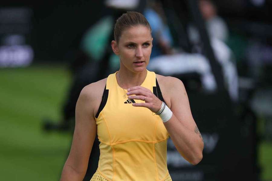 Karolina Pliskova is a former world number one