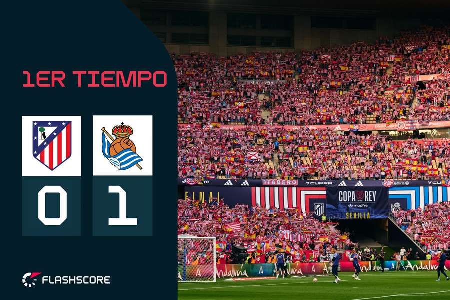 Atlético y Real Sociedad luchan por el título de campeón de la Copa del Rey