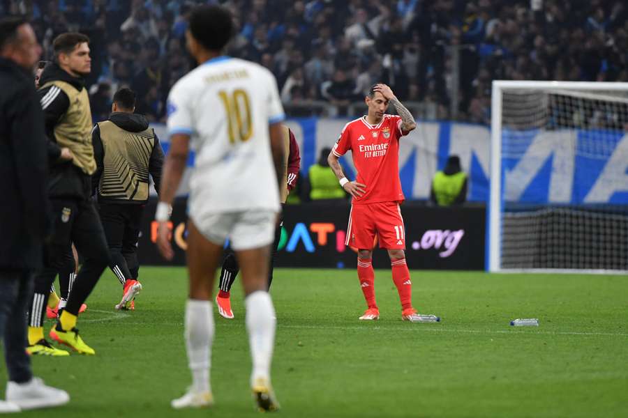 Ángel Di María desperdiçou a sua cobrança