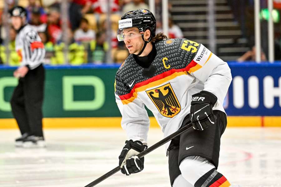 Deutschlands Eishockey-Kapitän Moritz Seider Deutschlands Eishockey-Kapitän Moritz Seider