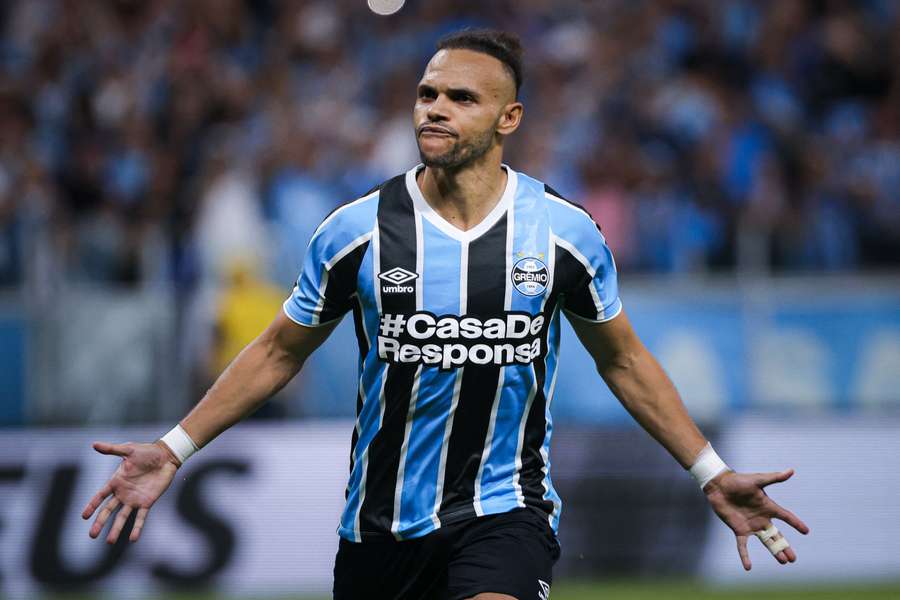 Braithwaite é uma das referências ofensivas do Grêmio Braithwaite é uma das referências ofensivas do Grêmio