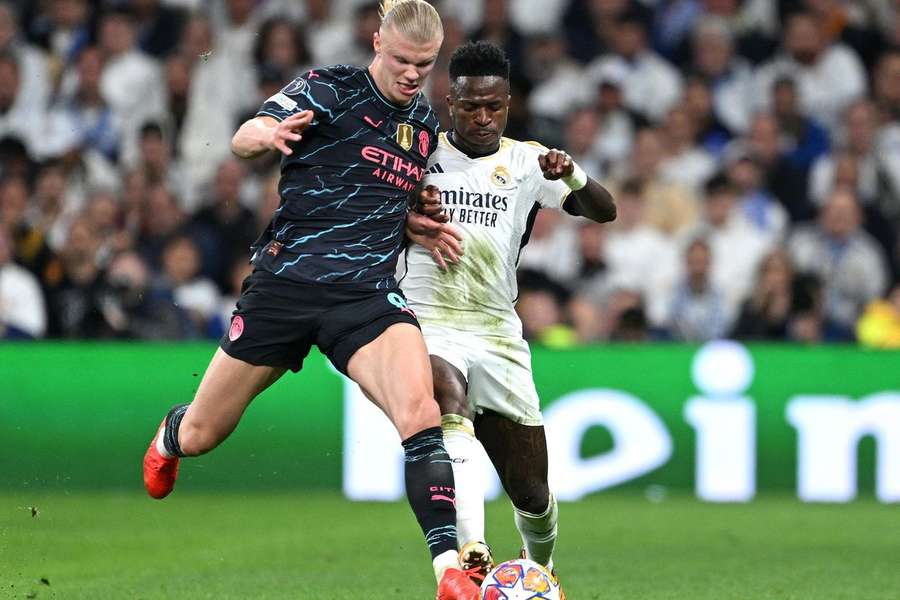 Haaland e Vinícius Júnior voltam a reencontrar-se, agora nos oitavos de final da Liga dos Campeões