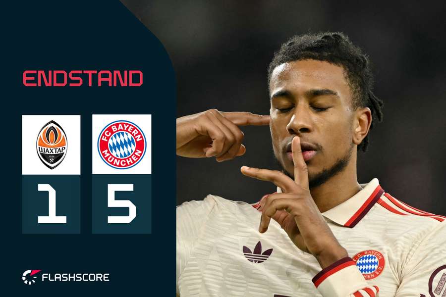 Michael Olise bejubelt seinen Treffer zum 3:1.