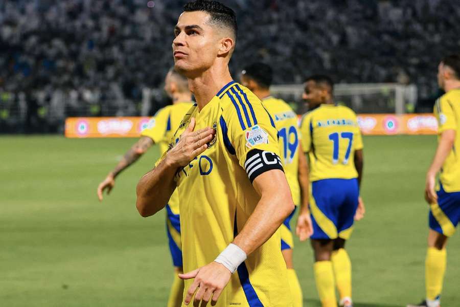 Ronaldo vem de uma sequência de cinco gols nos últimos quatro jogos da Liga Saudita