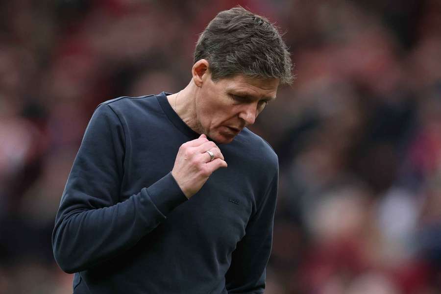 Oliver Glasner, treinador do Crystal Palace