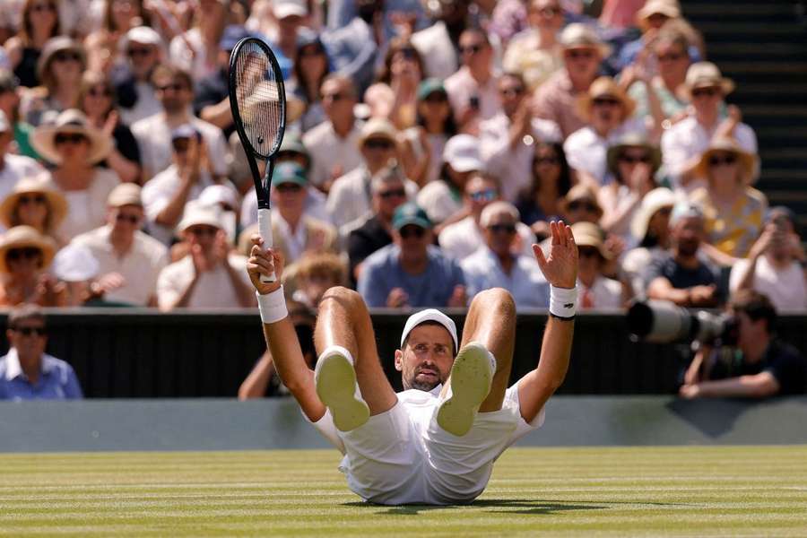 Djokovic hat das Momentum verloren Djokovic hat das Momentum verloren