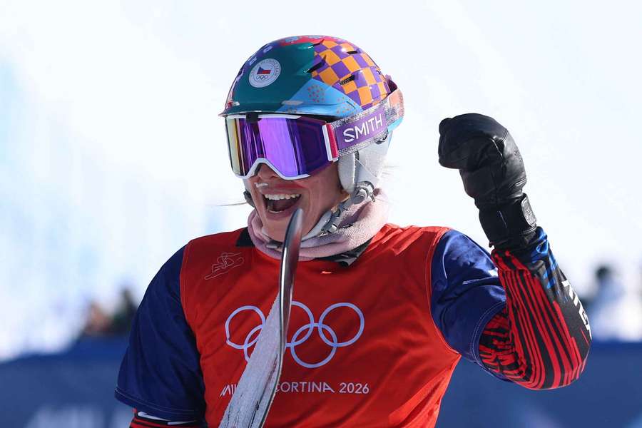 Adamczyková je stříbrná.