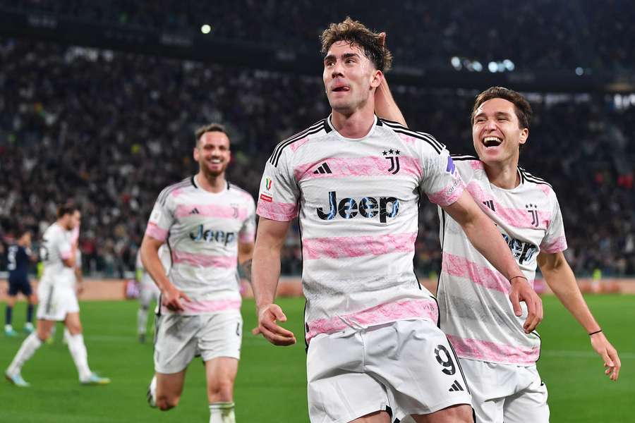 Dusan Vlahovic scored Juventus' second on the night