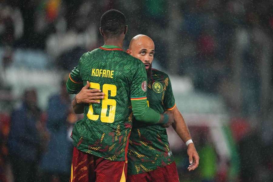 Christian Kofane and Bryan Mbeumo of Cameroon Christian Kofane and Bryan Mbeumo of Cameroon