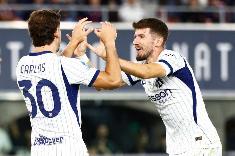 Carlos Augusto foi protagonista na vitória da Inter de Milão 