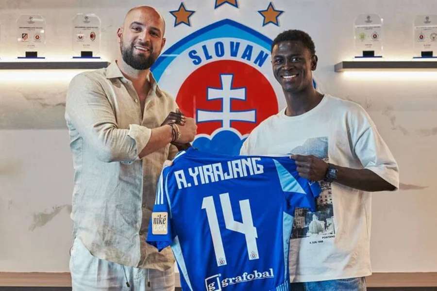 Yirajang sa stal novým hráčom Slovana.