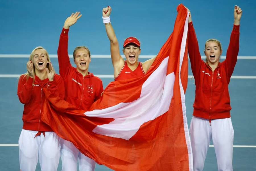 Suiza, campeona en la Copa Billie Jean King.