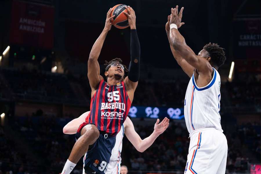 Moneke durante el Baskonia-Anadolu Efes