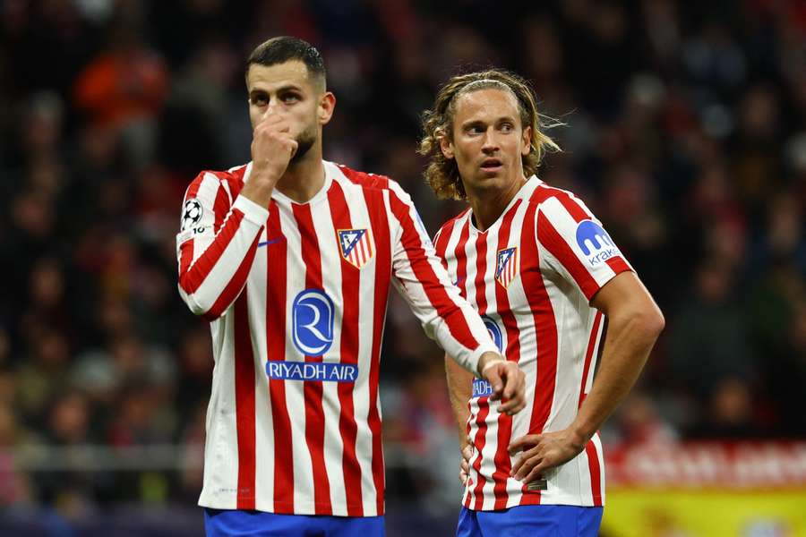 Hancko y Marcos Llorente