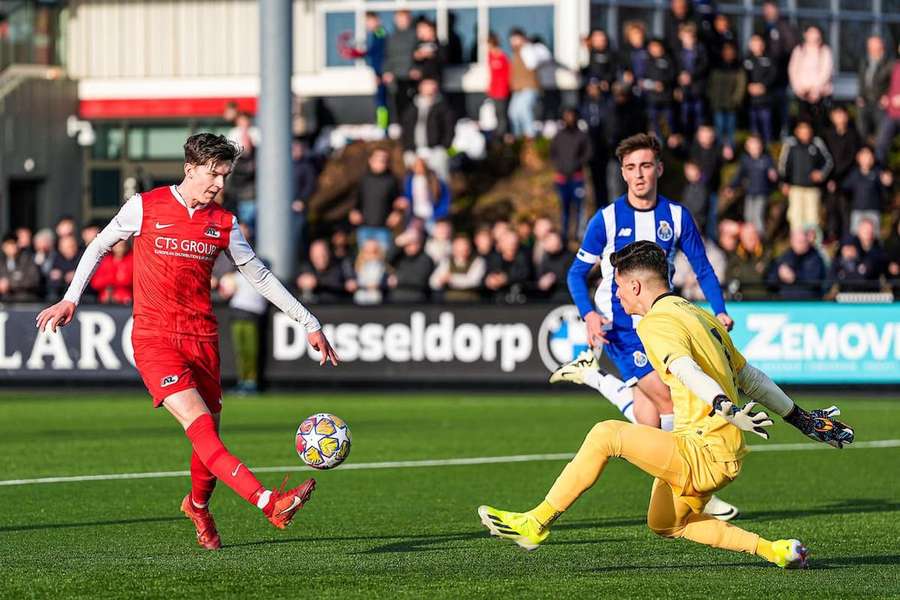 Diogo Fernandes frente a van den Ban