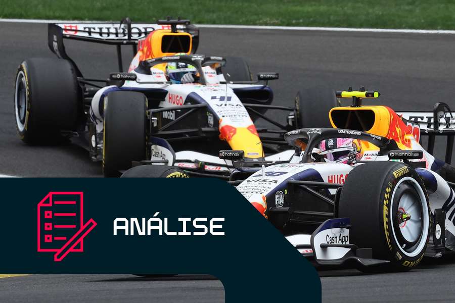 Arvid Lindblad e Liam Lawson em Spa