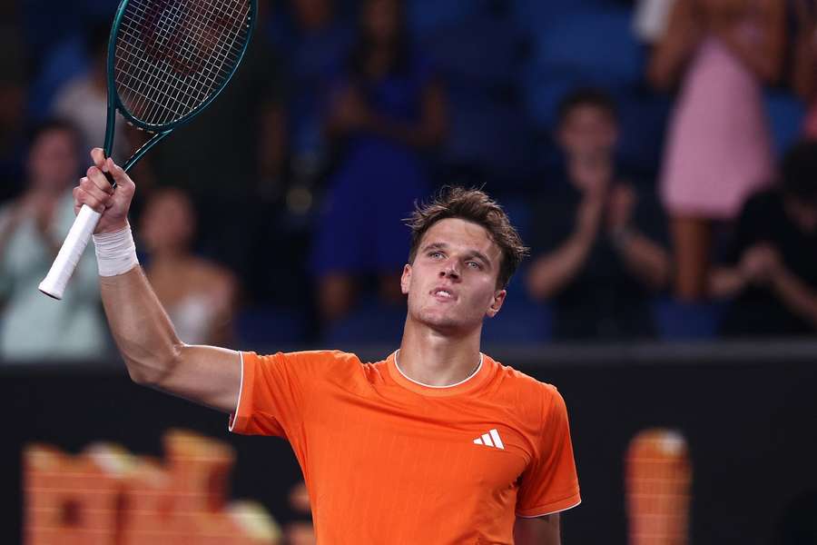 Menšík și-a încheiat parcursul la Melbourne în acest an.