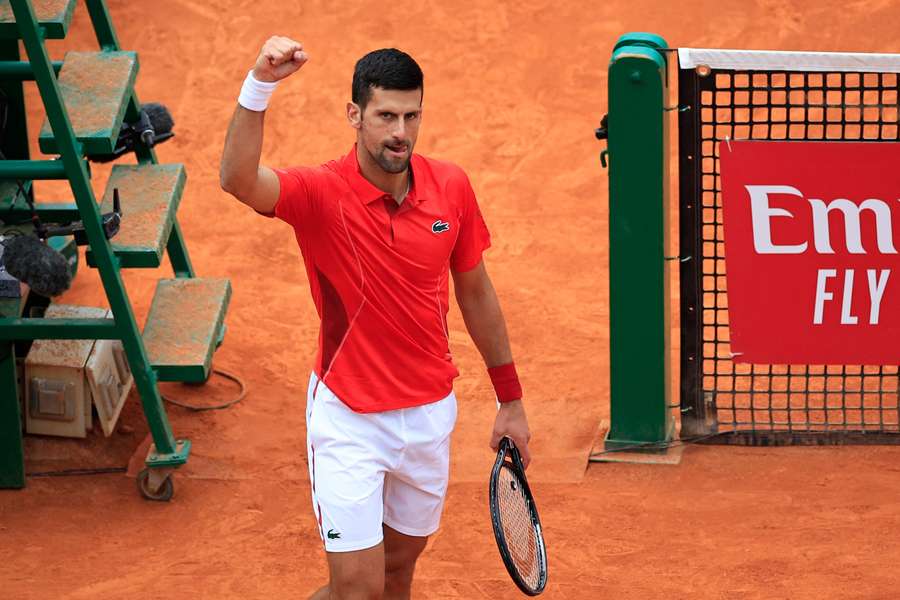 Novak Djokovic bereitet sich in Monte Carlo auf die Olympischen Spiele im Sommer vor.
