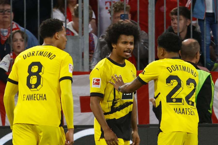 Adeyemi abriu o placar para o Dortmund em Munique