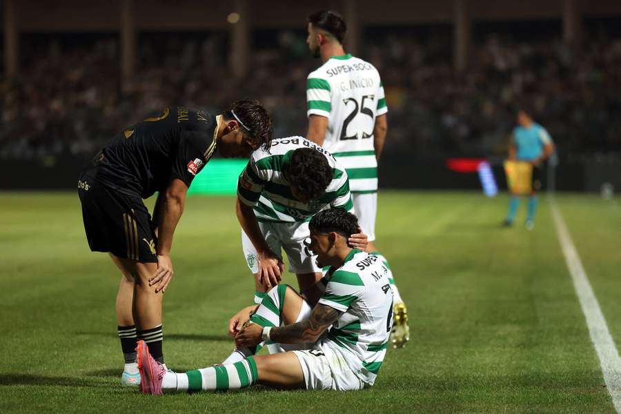 Maxi Araújo voltou a sentir problemas físicos