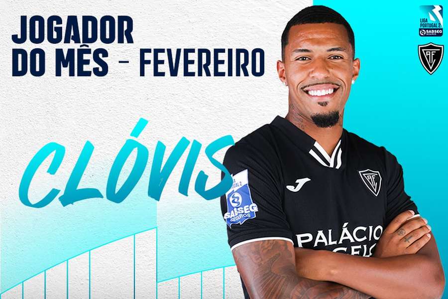 André Clóvis leva 22 golos em 33 jogos pelo Académico Viseu